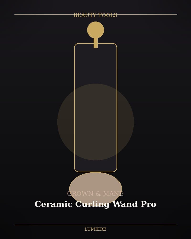 Ceramic Curling Wand Pro