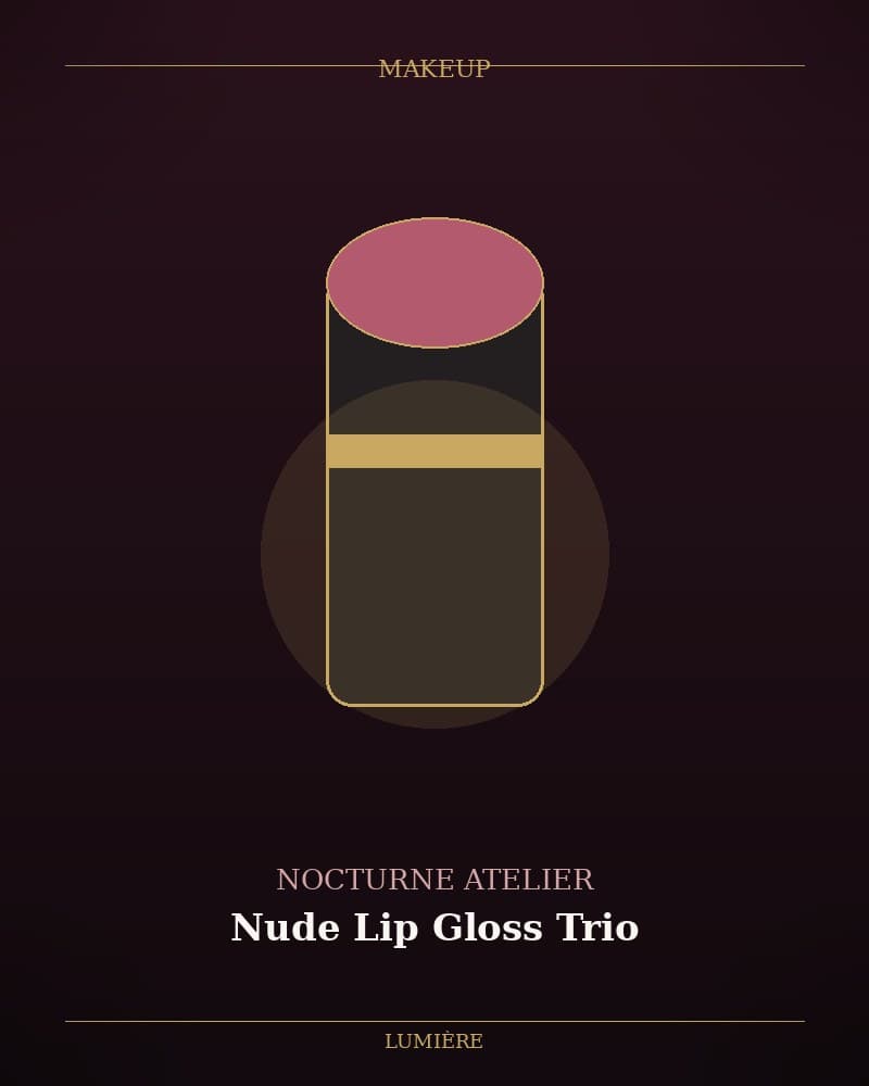 Nude Lip Gloss Trio